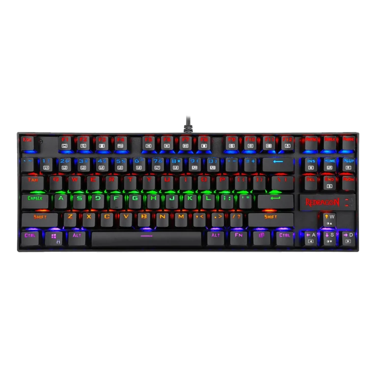 KUMARA K552 LED Rainbow Backlit Wired Keyboard