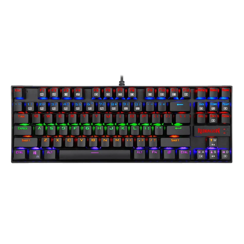 KUMARA K552 LED Rainbow Backlit Wired Keyboard