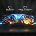 CORAL 27 144hz 165HZ Curve Gaming Monitor 2