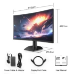 CORAL 27 144hz 165HZ Curve Gaming Monitor 4