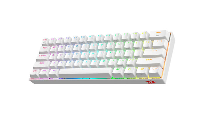 Draconic K530 PRO Mechanical Gaming Keyboard BT RGB Red switch White 3